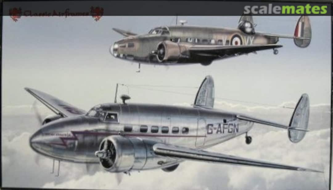 Boxart Lockheed Model 14 Super Electra, Hudson Mk.I 448 Classic Airframes